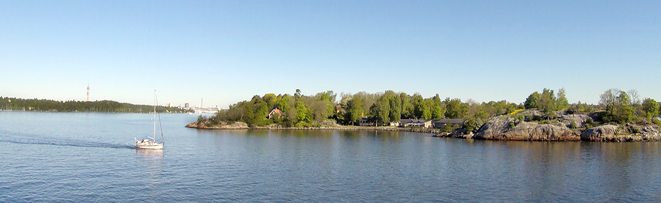 Luftbildaufnahme Wasserlandschaft